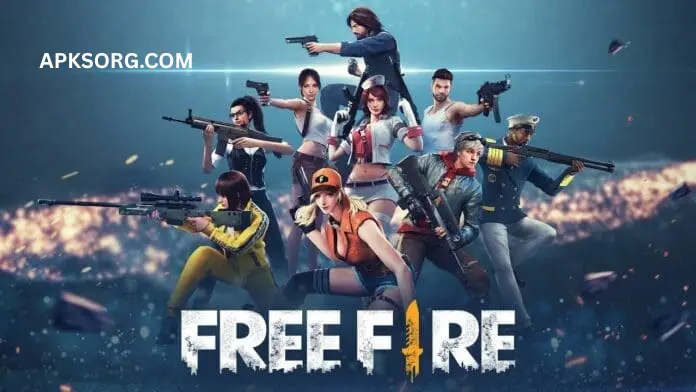 Livitruco FF artwork displaying Free Fire heroes in action pose.